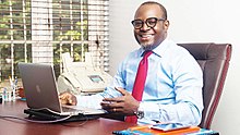 Mr. Bankole Bernard, the CEO of Finchglow Mr. Bankole Bernard, the CEO of Finchglow