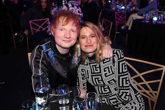 Ed Sheeran and Wife Ed Sheeran and Wife