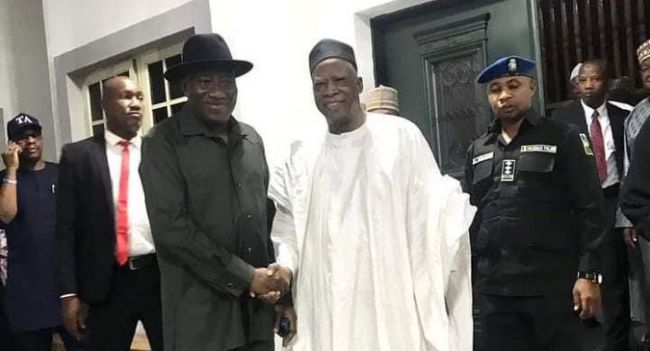 Jonathan meets with Adamu Jonathan meets with Adamu