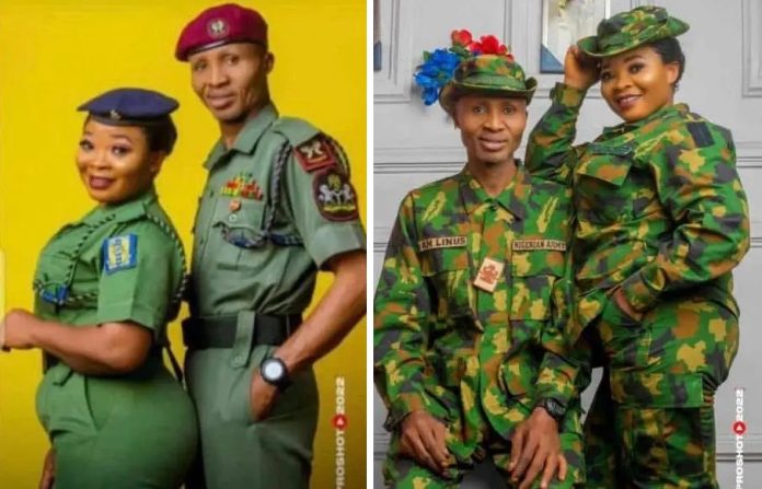 Army Couple In Imo Army Couple In Imo