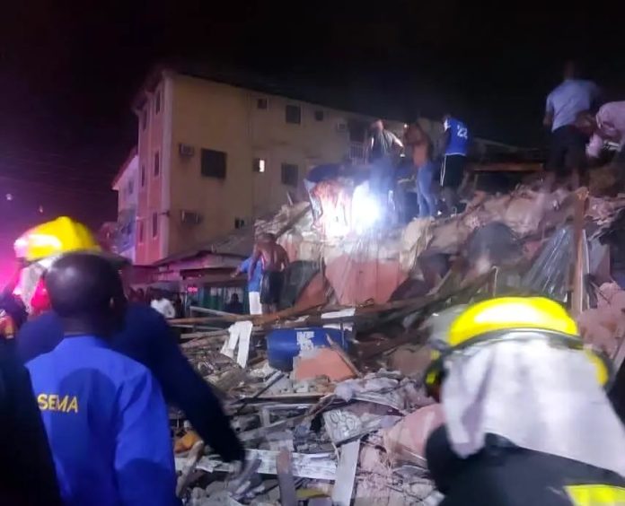 Lagos Building Collapse Rises To 10 Lagos Building Collapse Rises To 10