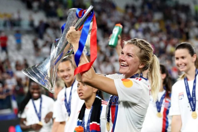 Lyon Beat Barca 3-1 To Lift UWCL Trophy Lyon Beat Barca 3-1 To Lift UWCL Trophy