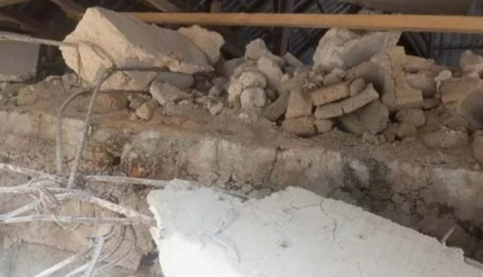 Storey Building Collapses In Lagos at Ago Palace Way Storey Building Collapses In Lagos at Ago Palace Way