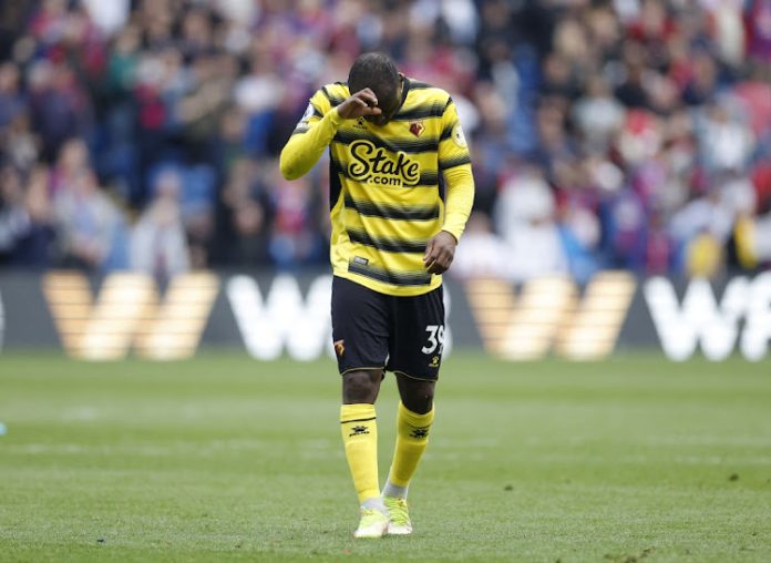 Watford Relegated After 1-0 Loss To Palace Watford Relegated After 1-0 Loss To Palace