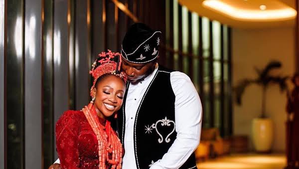 Ini Dima-Okojie And Fiancé Abasi Ene-Obong