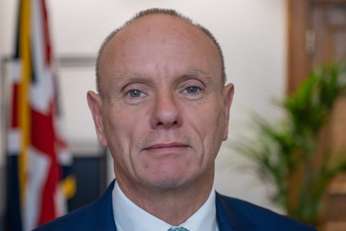 The UK Minister for Exports, Mike Freer