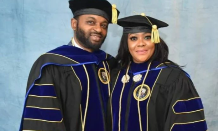 Helen Paul and husband