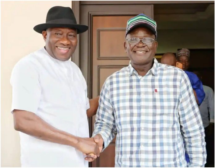 Jonathan and Ortom Jonathan and Ortom