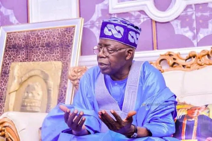 Presidential aspirant and national leader of the All Progressives Congress (APC), Bola Tinubu
