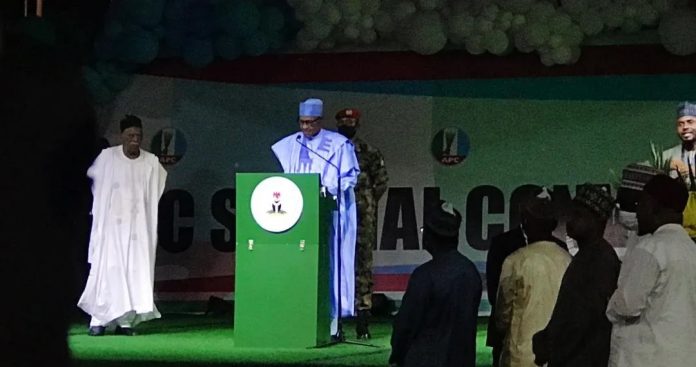 Buhari address APC delegate Buhari address APC delegate
