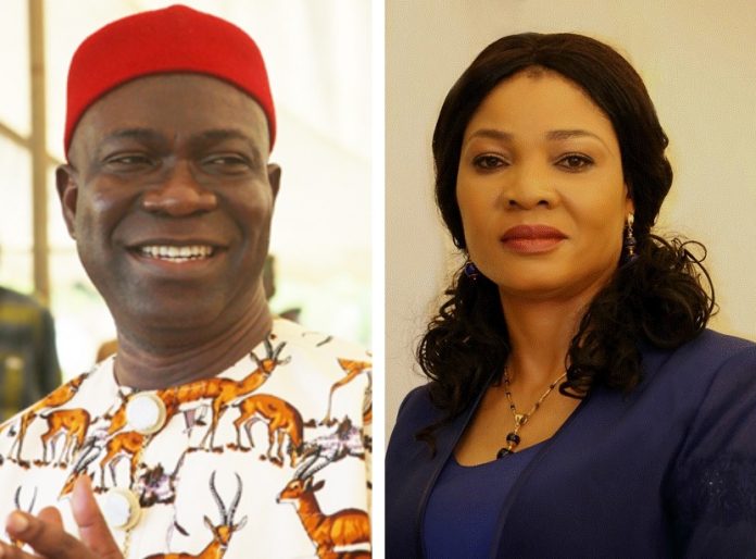 Dr Ike Ekweremadu and his wife, Beatrice Dr Ike Ekweremadu and his wife, Beatrice