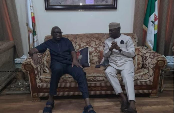 Ekiti Governor-Elect Oyebanji Visits Fayose