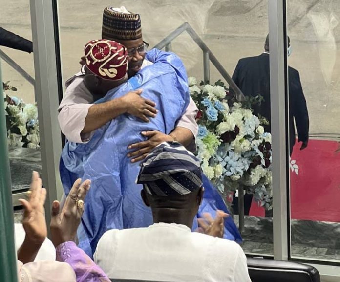 Tinubu and Akpabio Tinubu and Akpabio