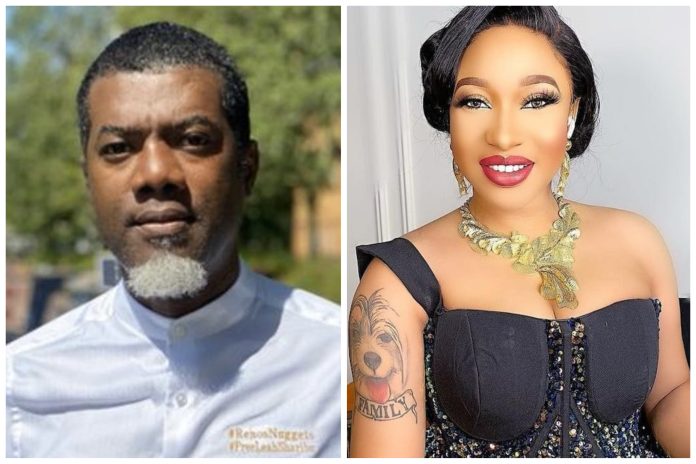 Reno Omokri & Tonto dikeh Reno Omokri & Tonto dikeh