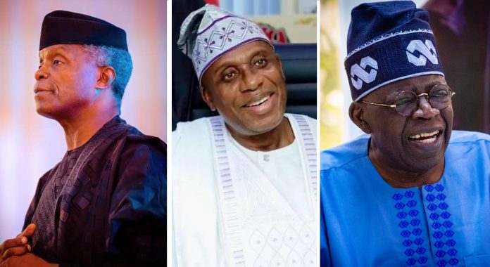 Osinbajo, Amaechi, Tinubu