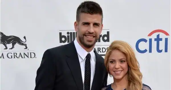 Shakira And footballer Gerard Pique