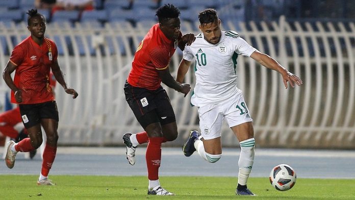 Uganda Miss Penalty In 2-0 AFCON Qualifiers Loss To Algeria Uganda Miss Penalty In 2-0 AFCON Qualifiers Loss To Algeria