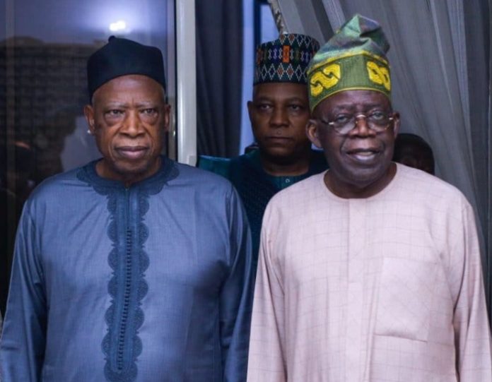 Abdullahi Adamu and Tinubu