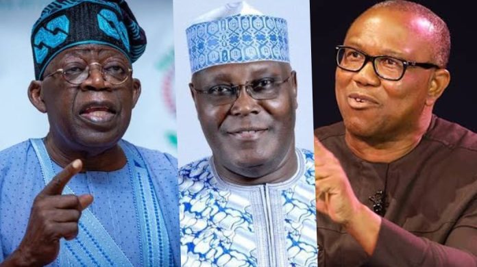 tinubu, peter obi, atiku