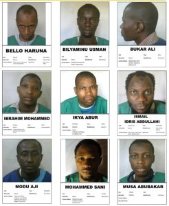 Fleeing Inmates