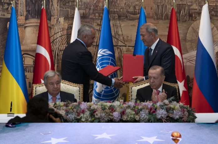 Amid Global Food Crisis, Ukraine, Russia Sign UN Deal To Export Grain On Black Sea Amid Global Food Crisis, Ukraine, Russia Sign UN Deal To Export Grain On Black Sea