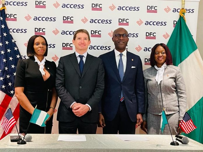 DFC Commits $280m In Financing For Access Bank, Boosting SMEs in Nigeria