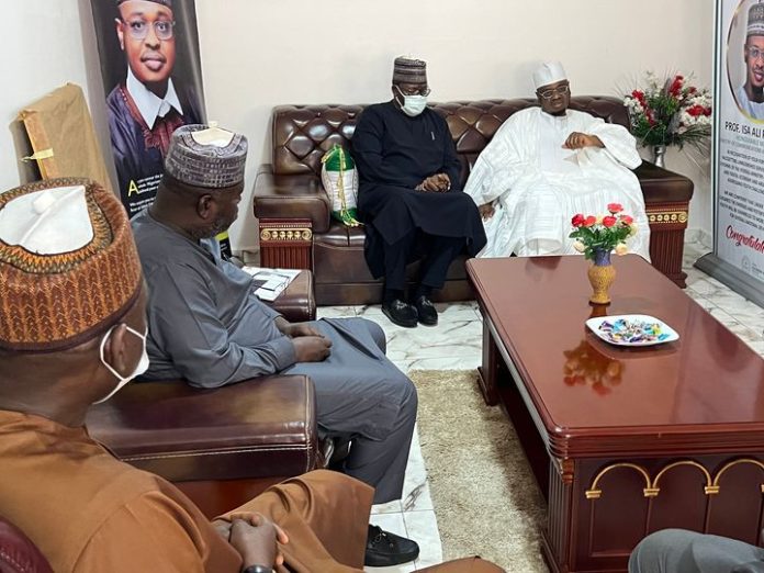 Danbatta Condoles With Pantami As He Extols Late Maigona