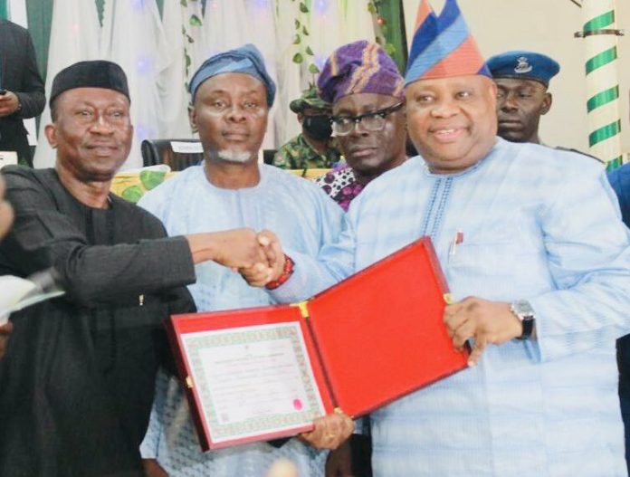 Gov-elect Adeleke Gov-elect Adeleke