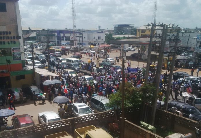 NLC Protest Benin-City NLC Protest Benin-City