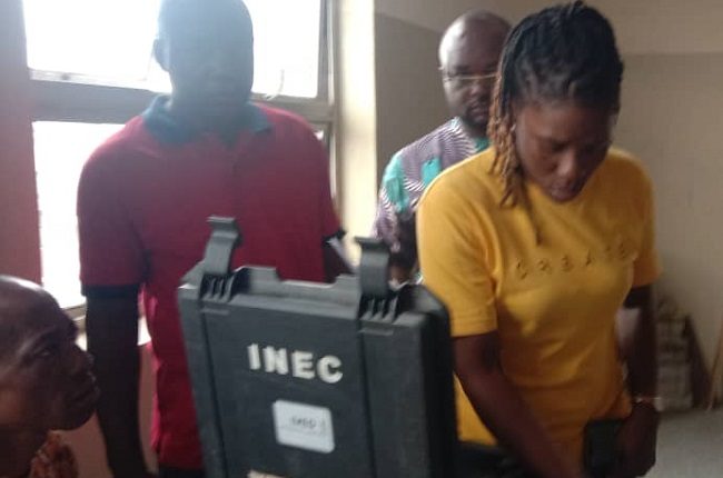 Police Arrest INEC Officers Over Illegal PVC Registration Unit In Church Hall