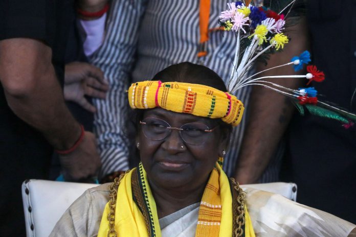 Tribal Leader Murmu Elected 15th President Of India