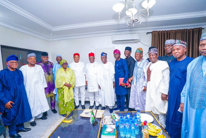 Again, Tinubu Holds Closed-Door Meeting With APC Govs Again, Tinubu Holds Closed-Door Meeting With APC Govs