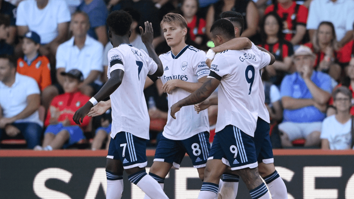Arsenal Maintain Perfect Start With Odegaard Brace In 3-0 Victory Over Bournemouth Arsenal