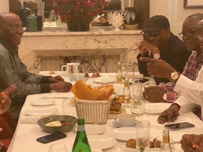 Atiku, Wike Finally Meet In London (2) Atiku, Wike Finally Meet In London (2)