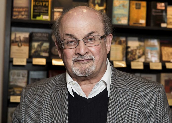 Author Salman Rushdie