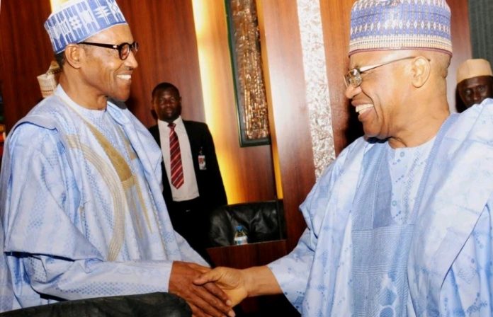 Buhari Salutes Ex-Military President Babangida At 81 Buhari Salutes Ex-Military President Babangida At 81