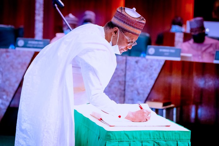 Buhari Swears In Bello As Chairman, Revenue Mobilisation Commission Buhari Swears In Bello As Chairman, Revenue Mobilisation Commission