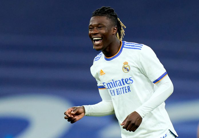 Real Madrid CF v Real Sociedad - La Liga Santander Camavinga