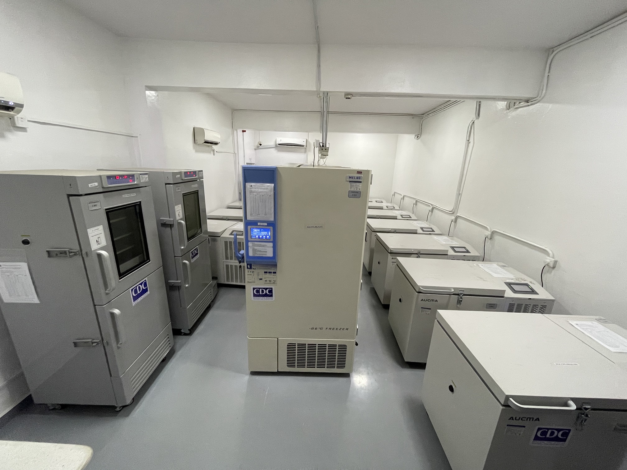 A section of the U.S. funded biorepository at the Nigeria Center for Disease Control’s Public Health Laboratory in Yaba, Lagos. - THEWILL NEWS MEDIA A section of the U.S. funded biorepository at the Nigeria Center for Disease Control’s Public Health Laboratory in Yaba, Lagos.