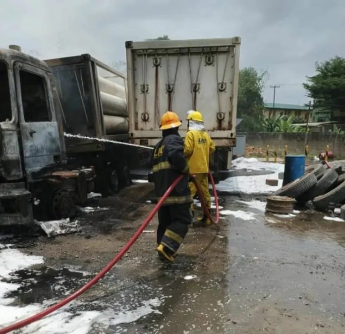 Explosion Rocks Gas Station Near RCCG Camp Explosion Rocks Gas Station Near RCCG Camp