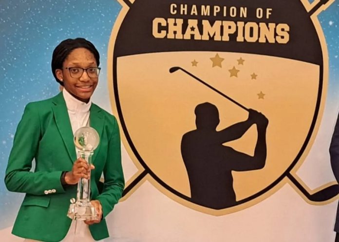 Female Golfer Iyeneobong Essien