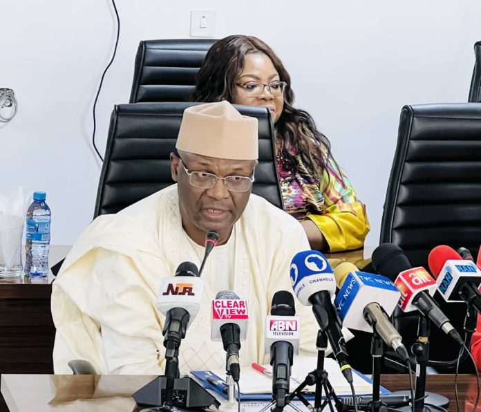 INEC Chairman, Prof. Mahmood Yakubu INEC Chairman, Prof. Mahmood Yakubu