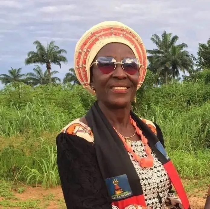 Kanu’s Foster Mother Mama Biafra