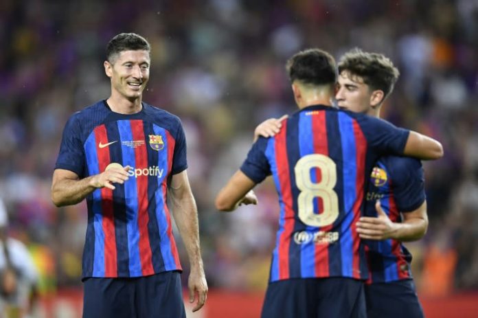 Lewandowski Goal Sees Barca Lift Gamper Trophy With 6-0 Drubbing Of Pumas Lewandowski