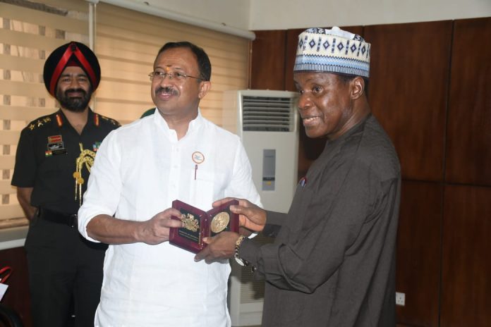 Magashi Seeks Urgent Implementation Of Nigeria-India Military Agreement Magashi Seeks Urgent Implementation Of Nigeria-India Military Agreement