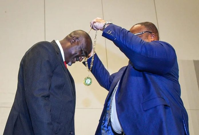 Maikyau Sworn-In As 31st President Of NBA Maikyau Sworn-In As 31st President Of NBA