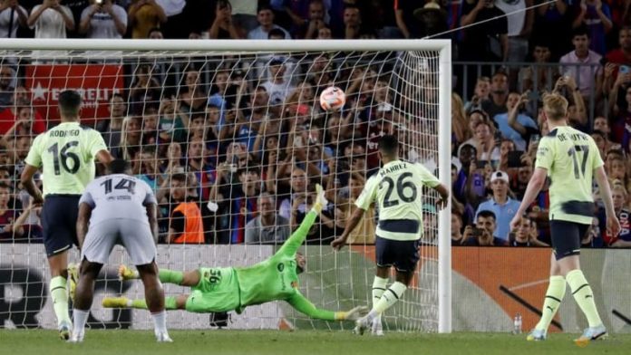Man City Draw 3-3 With Barca In Charity Match At Camp Nou