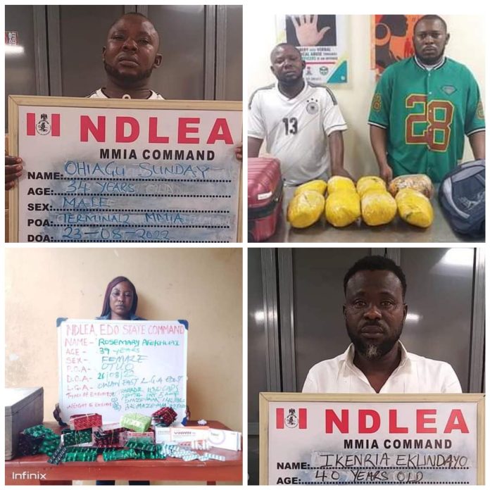 NDLEA Arrests Lagos Airport Cleaner Who Leads Drug Syndicate NDLEA Arrests Lagos Airport Cleaner Who Leads Drug Syndicate