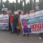 Northern Youths Protest In Abuja, Demand NSA Monguno’s Resignation Northern Youths Protest In Abuja, Demand NSA Monguno Resignation