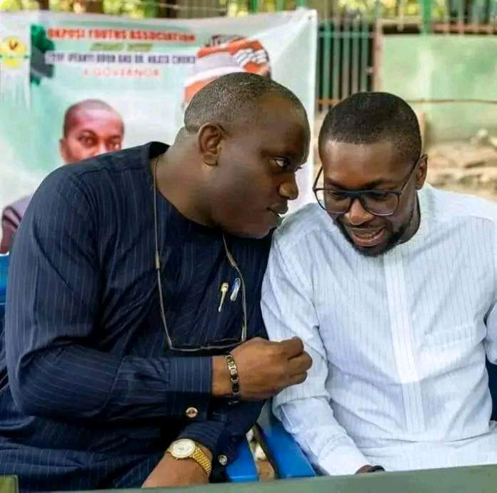 Odoh and his deputy, Nkata Chukwu Odoh and his deputy, Nkata Chukwu